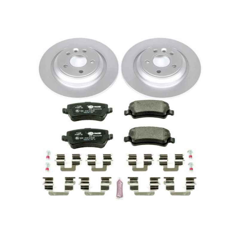 Power Stop 11-18 Volvo S60 Rear Euro-Stop Brake Kit - ESK4704