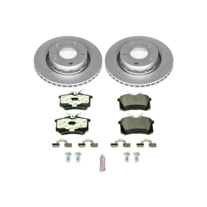 Power Stop 00-04 Audi A6 Quattro Rear Euro-Stop Brake Kit - ESK4847