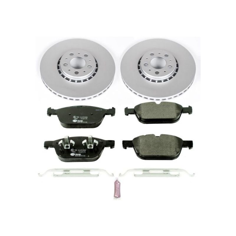 Power Stop 03-14 Volvo XC90 Front Euro-Stop Brake Kit - ESK5707