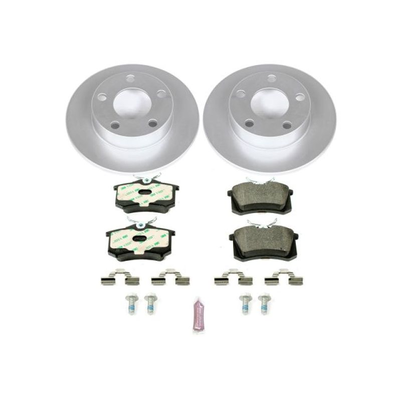 Power Stop 99-05 Volkswagen Passat Rear Euro-Stop Brake Kit - ESK585