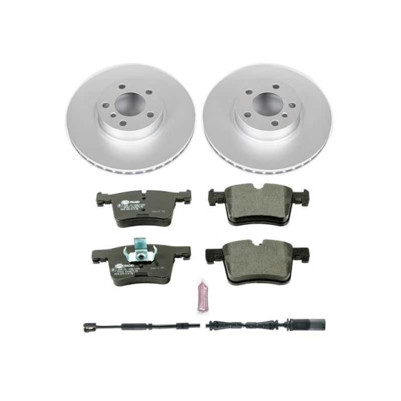 Power Stop 11-17 BMW X3 Front Euro-Stop Brake Kit - ESK6038