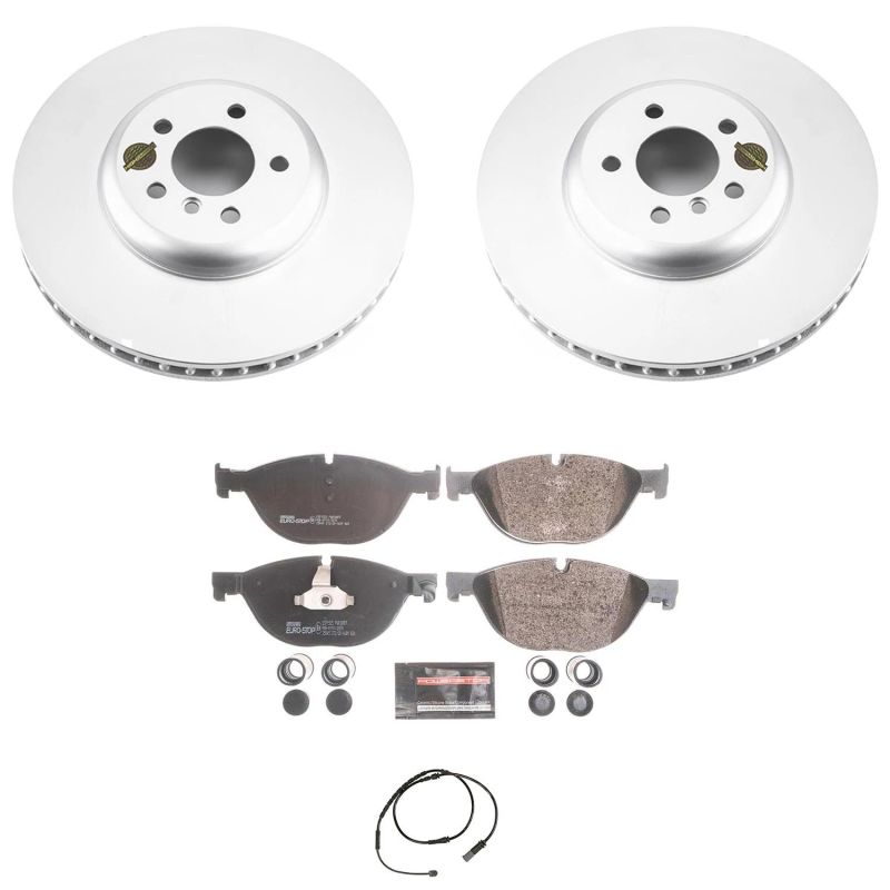 Power Stop 10-15 BMW 550i GT Front Euro-Stop Brake Kit - ESK6414