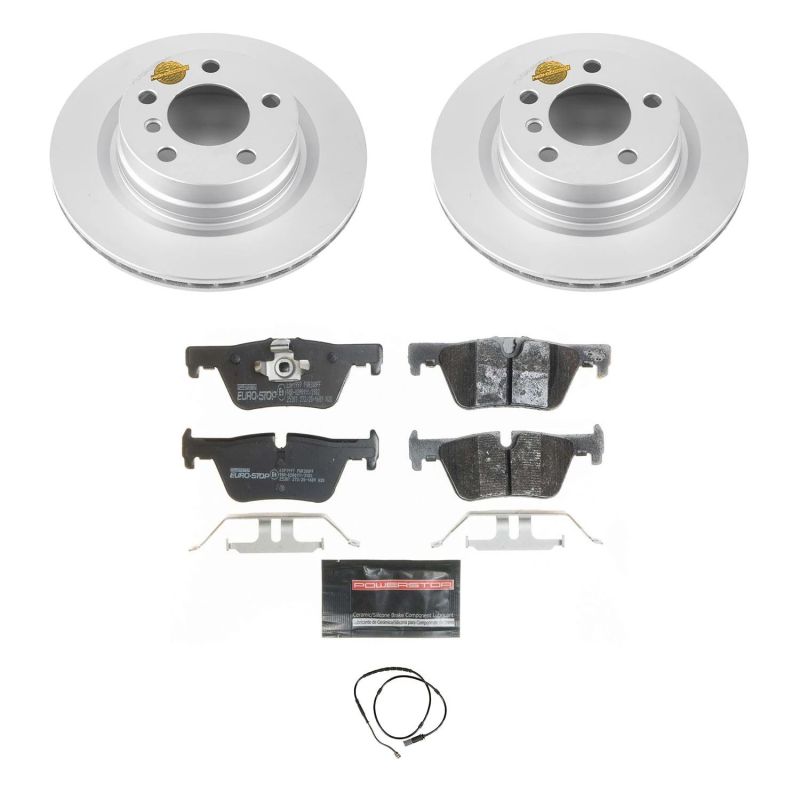 Power Stop 14-16 BMW 228i Rear Euro-Stop Brake Kit - ESK6656