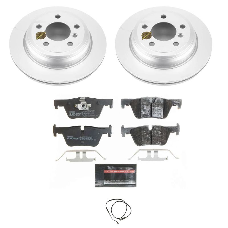 Power Stop 13-18 BMW 320i xDrive Rear Euro-Stop Brake Kit - ESK6852