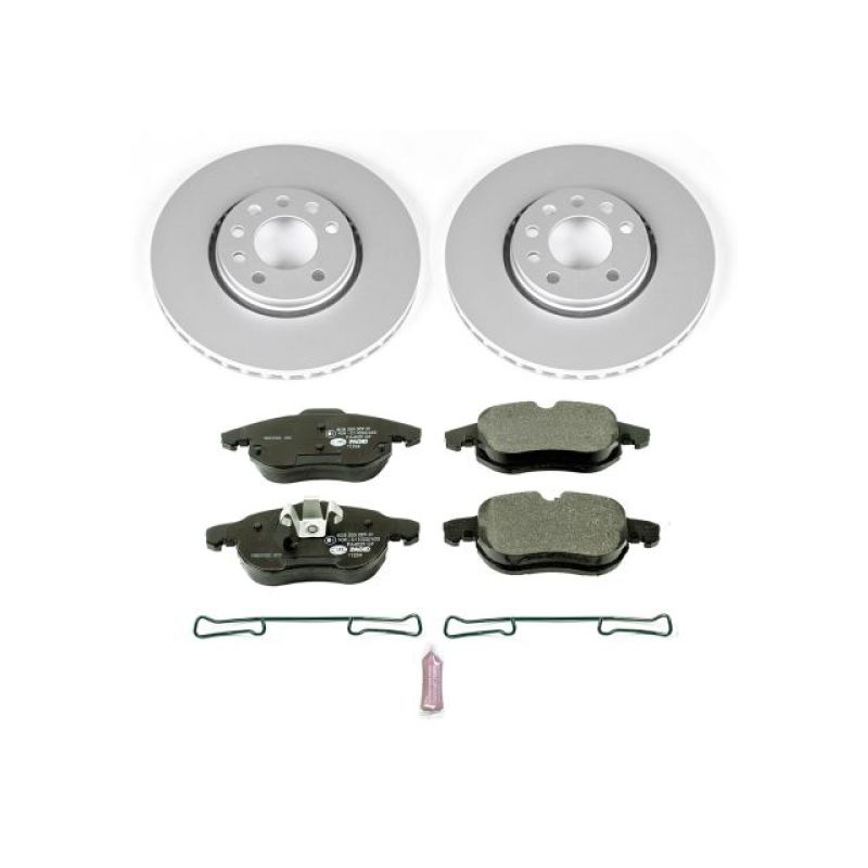 Power Stop 03-11 Saab 9-3 Front Euro-Stop Brake Kit - ESK985