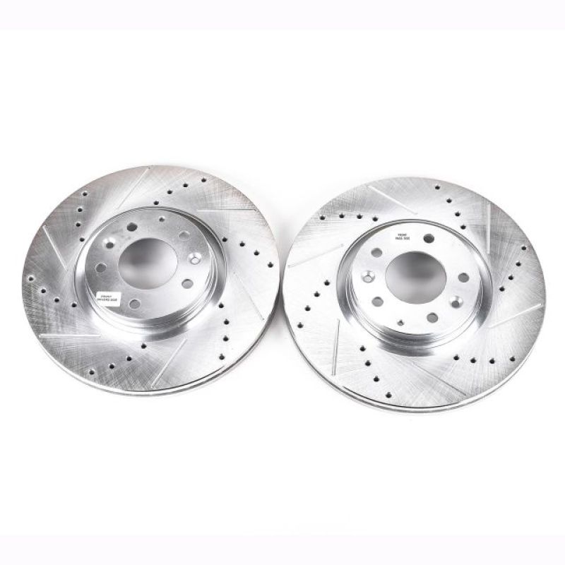 Power Stop 06-07 Mazda 6 Front Evolution Drilled & Slotted Rotors - Pair - JBR1155XPR