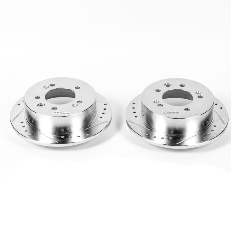 Power Stop 07-10 Hyundai Elantra Rear Evolution Drilled & Slotted Rotors - Pair - JBR1336XPR