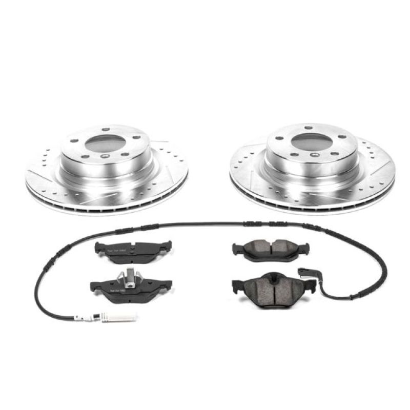 Power Stop 2006 BMW 325i Rear Z23 Evolution Sport Brake Kit - K044