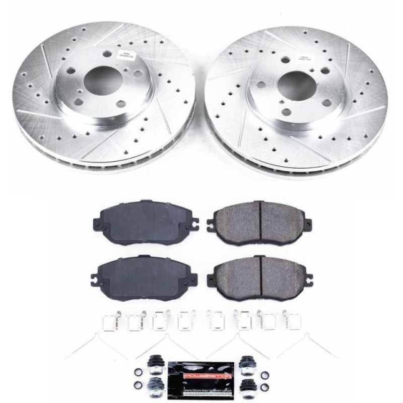 Power Stop 93-94 Lexus LS400 Front Z23 Evolution Sport Brake Kit - K1075