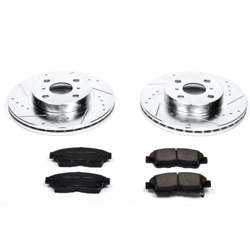 Power Stop 93-97 Geo Prizm Front Z23 Evolution Sport Brake Kit - K1151