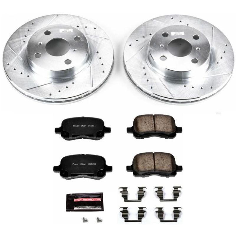 Power Stop 98-02 Chevrolet Prizm Front Z23 Evolution Sport Brake Kit - K1152