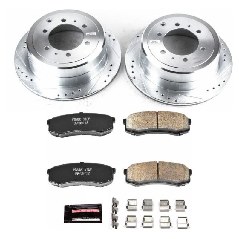 Power Stop 96-97 Lexus LX450 Rear Z23 Evolution Sport Brake Kit - K1156