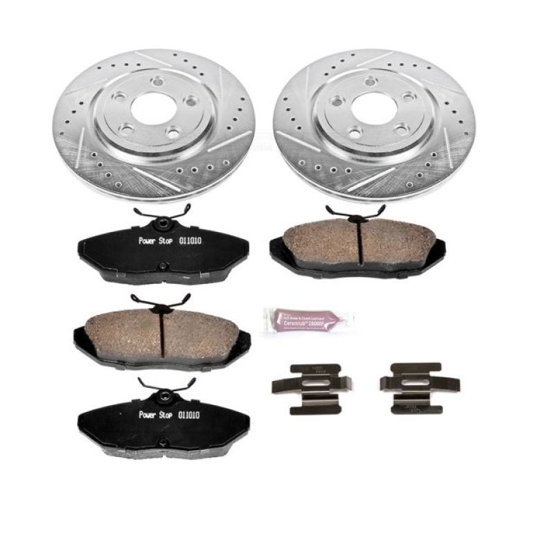 Power Stop 02-05 Ford Thunderbird Rear Z23 Evolution Sport Brake Kit - K1360