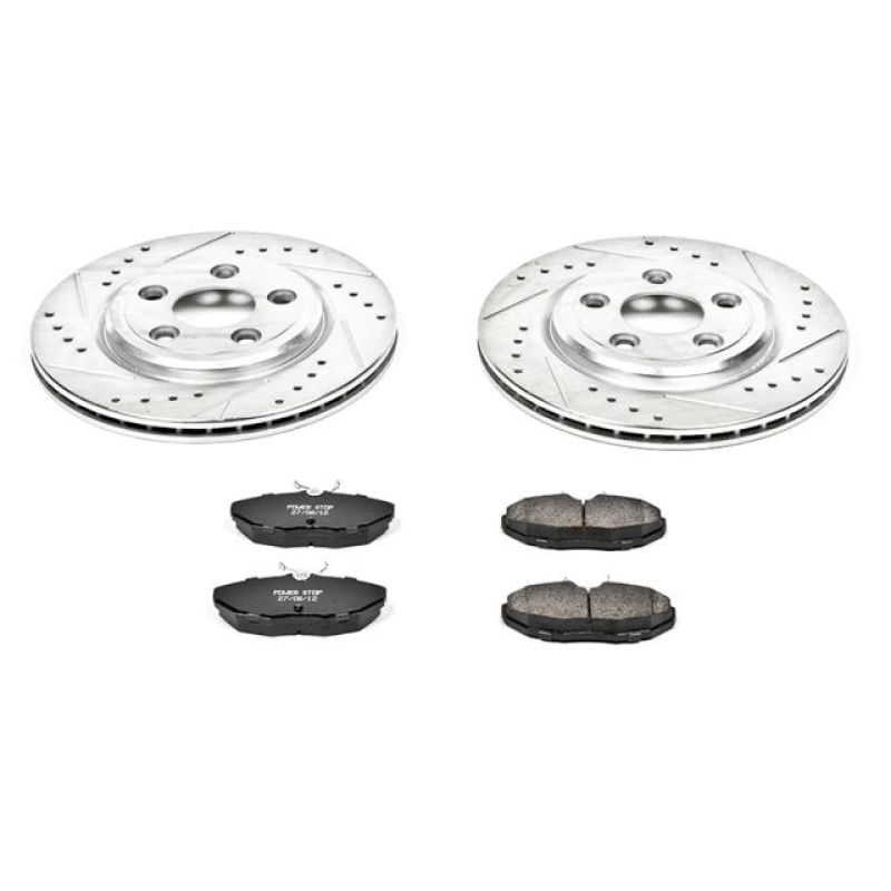 Power Stop 2005 Jaguar Vanden Plas Rear Z23 Evolution Sport Brake Kit - K1361