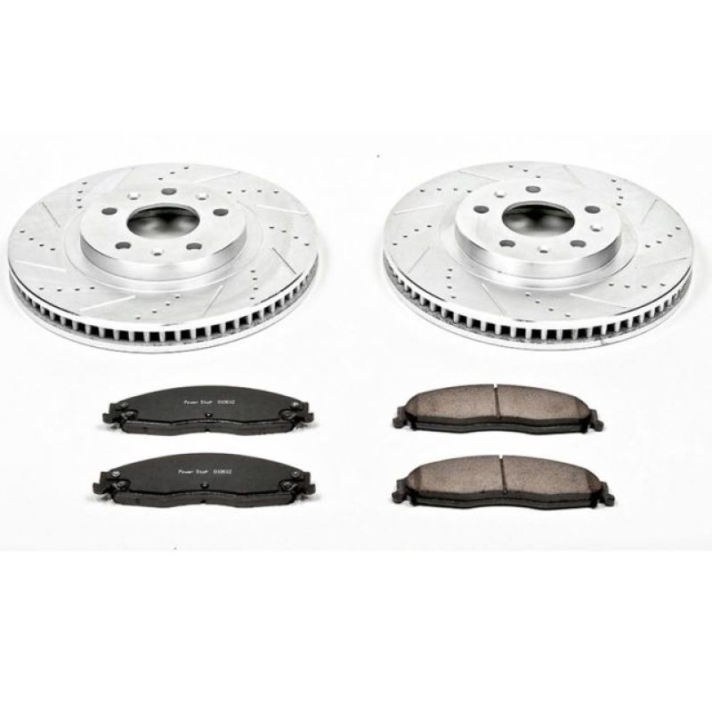 Power Stop 03-07 Cadillac CTS Front Z23 Evolution Sport Brake Kit - K1419