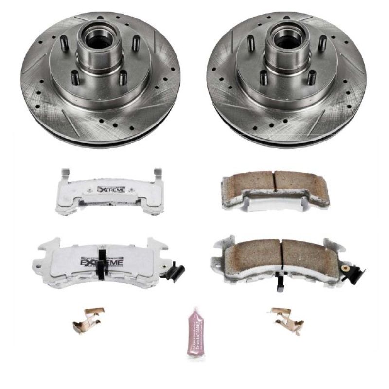Power Stop 82-87 Buick Regal Front Z26 Street Warrior Brake Kit - K1482-26