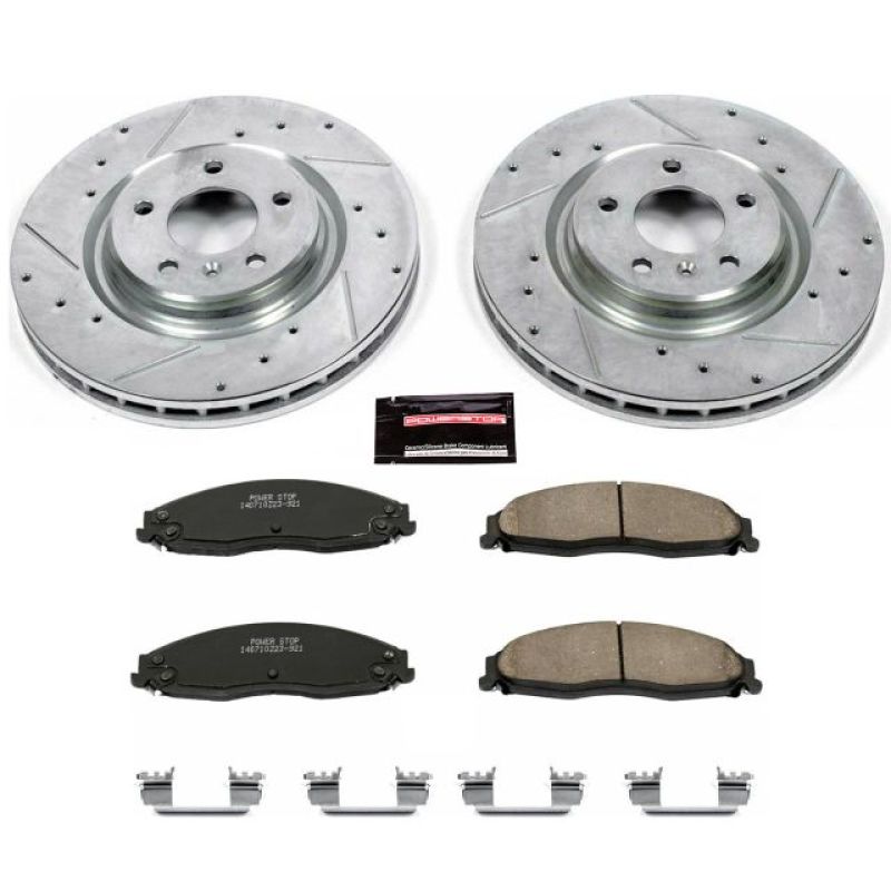 Power Stop 05-08 Pontiac Grand Prix Front Z23 Evolution Sport Brake Kit - K1597