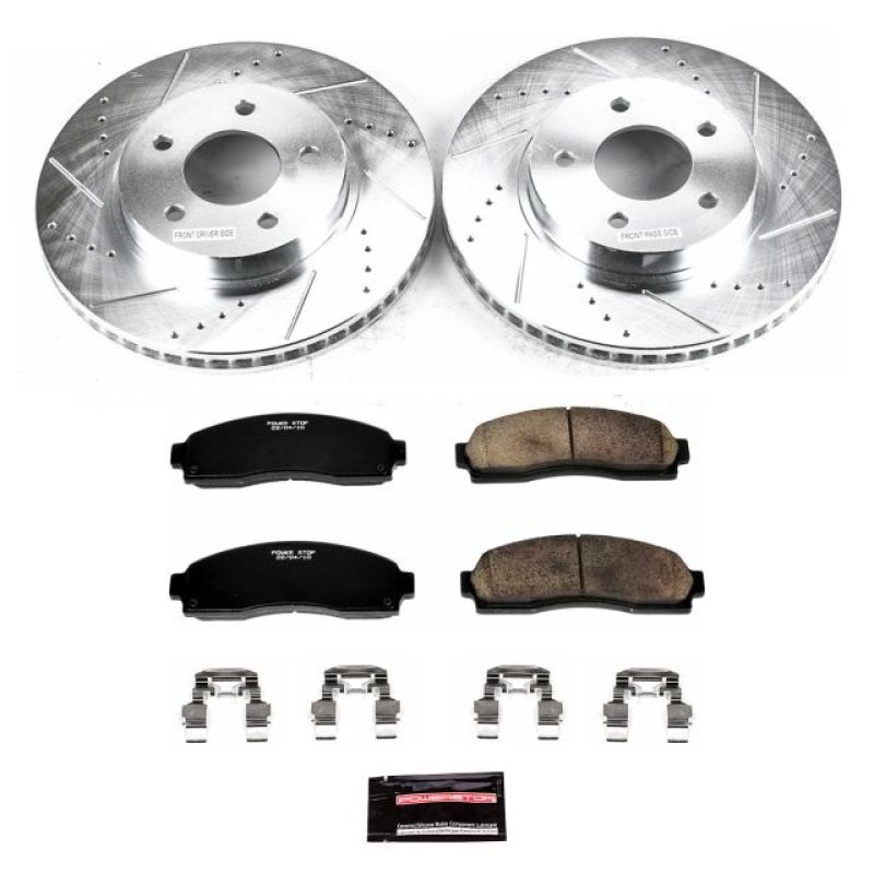 Power Stop 05-06 Chevrolet Equinox Front Z23 Evolution Sport Brake Kit - K1576