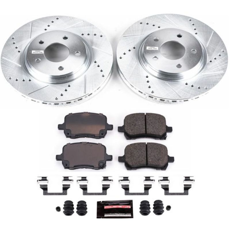 Power Stop 05-06 Chevrolet Cobalt Front Z23 Evolution Sport Brake Kit - K1610