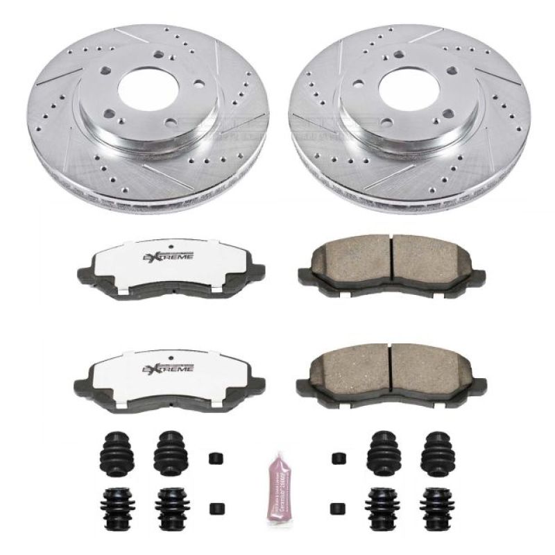 Power Stop 01-05 Chrysler Sebring Front Z26 Street Warrior Brake Kit - K1678-26