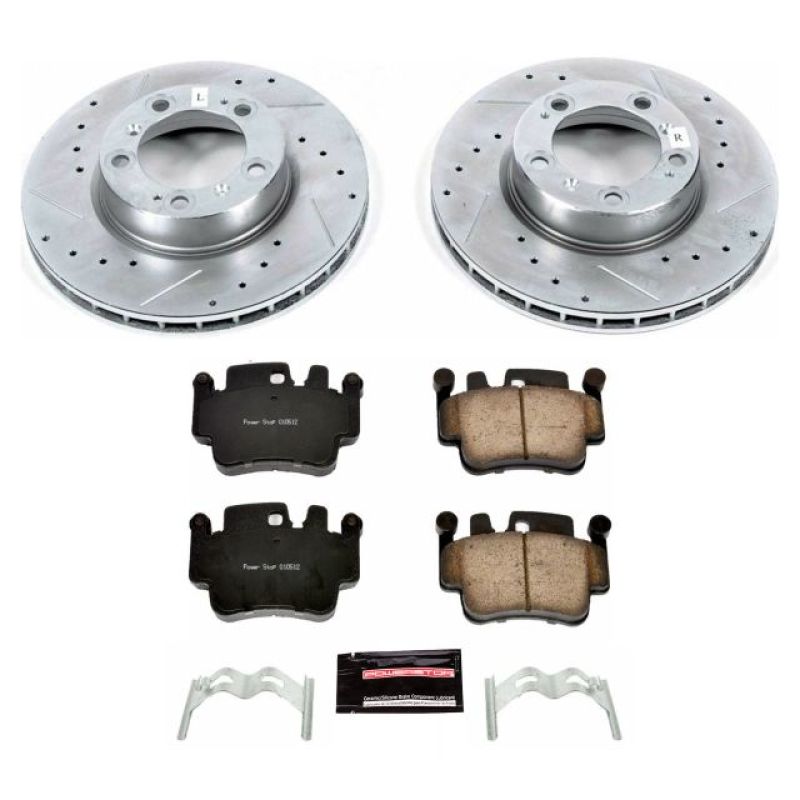 Power Stop 99-05 Porsche 911 Front Z23 Evolution Sport Brake Kit - K1698