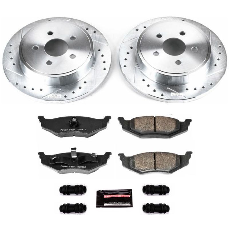 Power Stop 03-10 Chrysler PT Cruiser Rear Z23 Evolution Sport Brake Kit - K1709