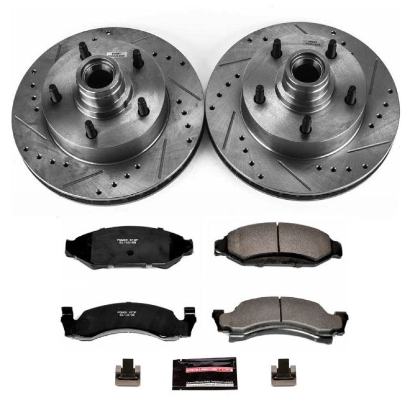 Power Stop 87-93 Ford E-150 Front Z23 Evolution Sport Brake Kit - K1766