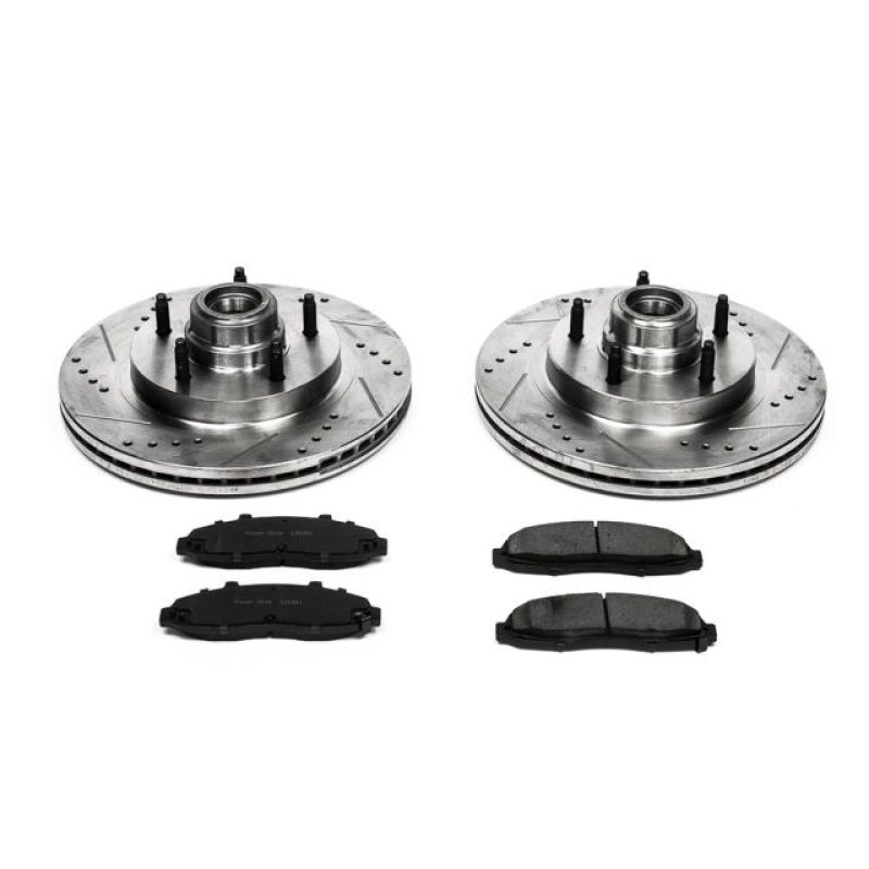 Power Stop 97-00 Ford F-150 Front Z23 Evolution Sport Brake Kit - K1863