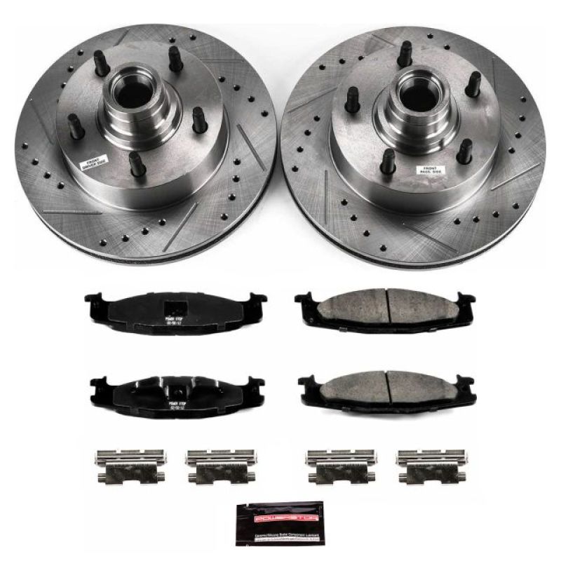 Power Stop 2003 Ford E-150 Front Z23 Evolution Sport Brake Kit - K1832