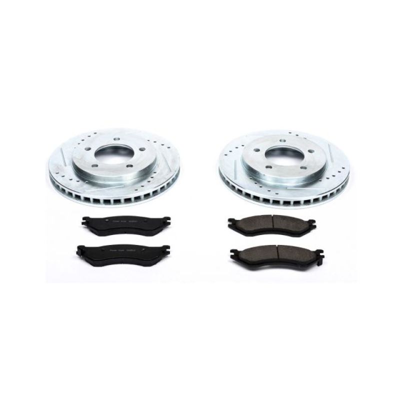 Power Stop 97-02 Ford Expedition Front Z23 Evolution Sport Brake Kit - K1869