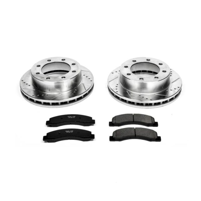 Power Stop 1999 Ford F-250 Super Duty Front Z23 Evolution Sport Brake Kit - K1885