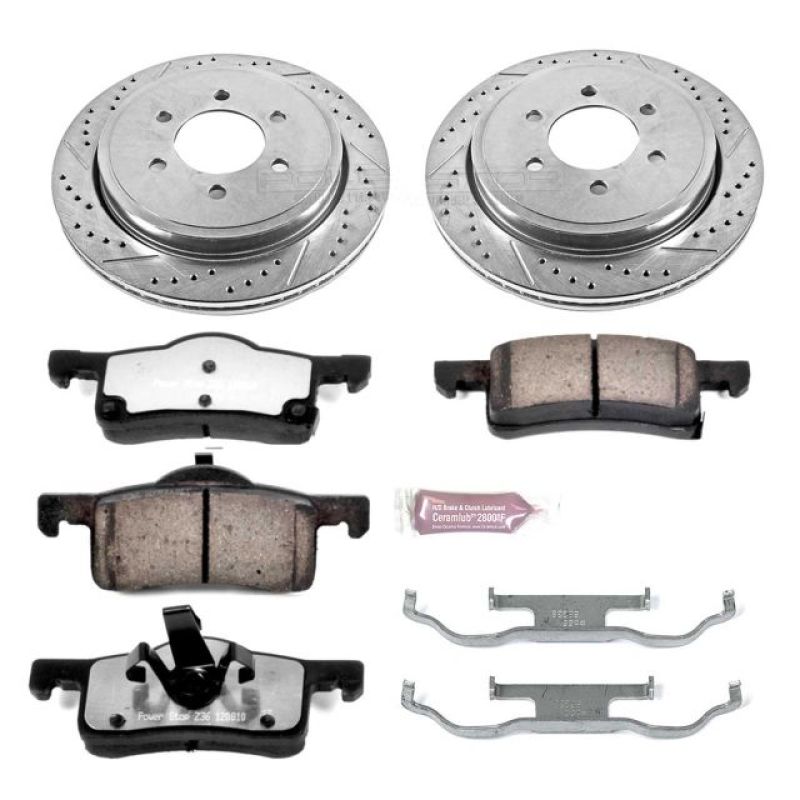 Power Stop 02-06 Ford Expedition Rear Z36 Truck & Tow Brake Kit - K1935-36