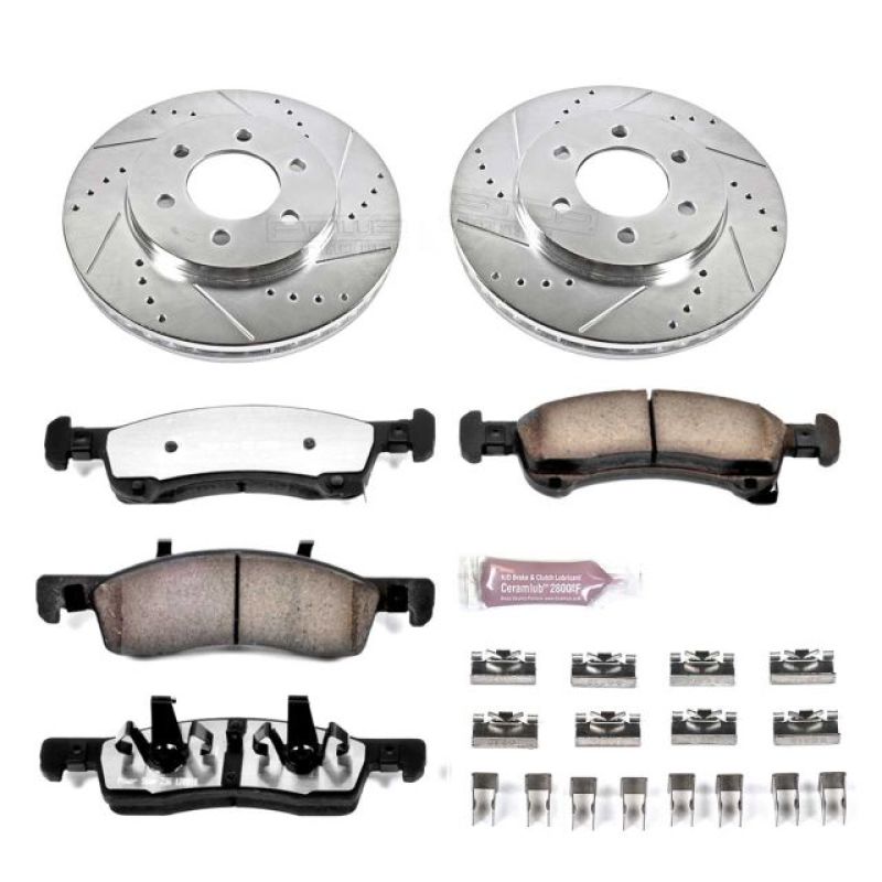 Power Stop 02-06 Ford Expedition Front Z36 Truck & Tow Brake Kit - K1933-36