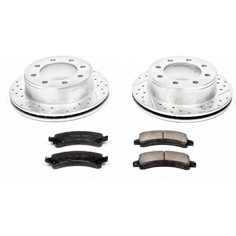 Power Stop 06-17 Chevrolet Express 2500 Rear Z23 Evolution Sport Brake Kit - K2043