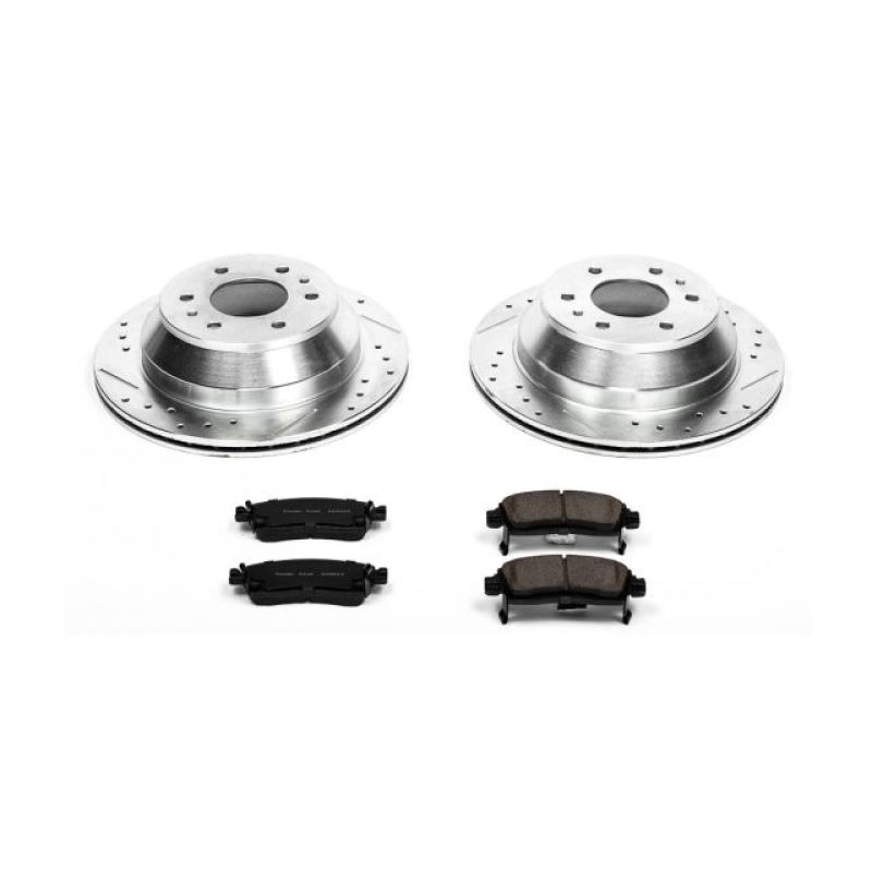 Power Stop 04-07 Buick Rainier Rear Z23 Evolution Sport Brake Kit - K2050