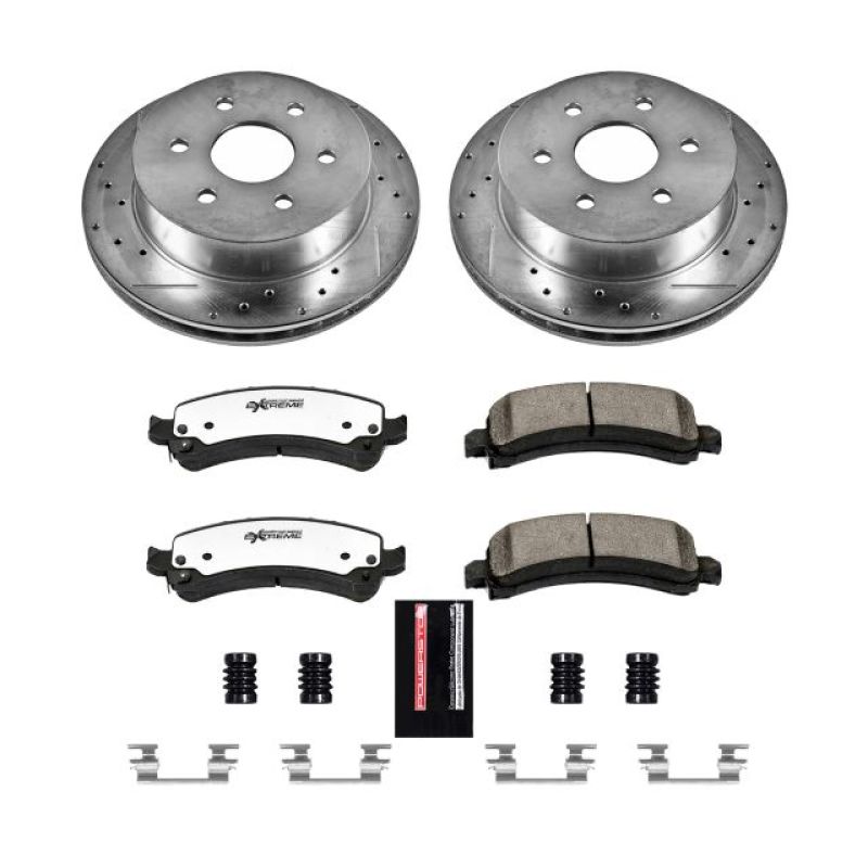 Power Stop 03-05 Chevrolet Express 2500 Rear Z36 Truck & Tow Brake Kit - K2065-36