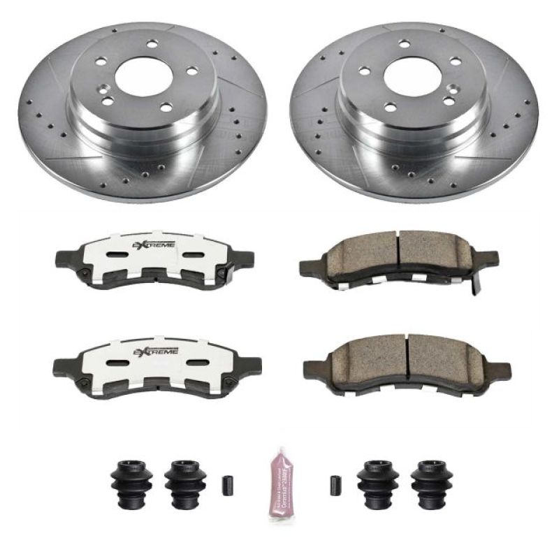 Power Stop 06-07 Buick Rainier Front Z26 Street Warrior Brake Kit - K2084-26