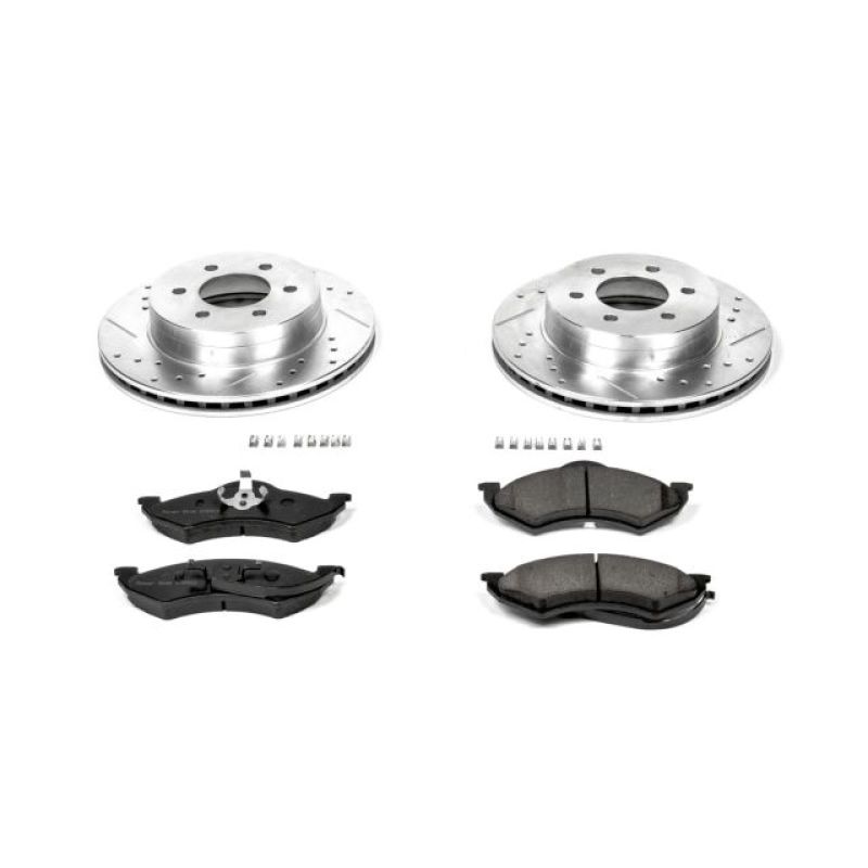 Power Stop 1999 Dodge Dakota Front Z23 Evolution Sport Brake Kit - K2138