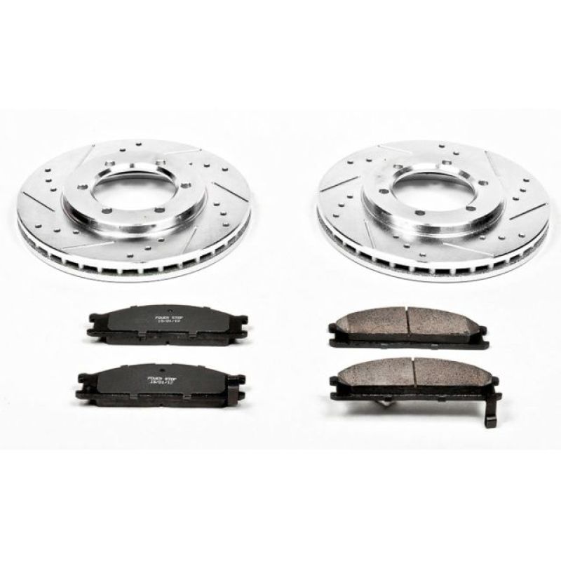 Power Stop 99-04 Nissan Frontier Front Z23 Evolution Sport Brake Kit - K2278