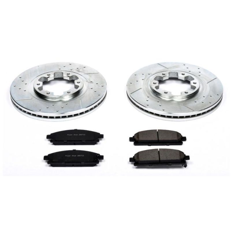 Power Stop 97-03 Infiniti QX4 Front Z23 Evolution Sport Brake Kit - K2279