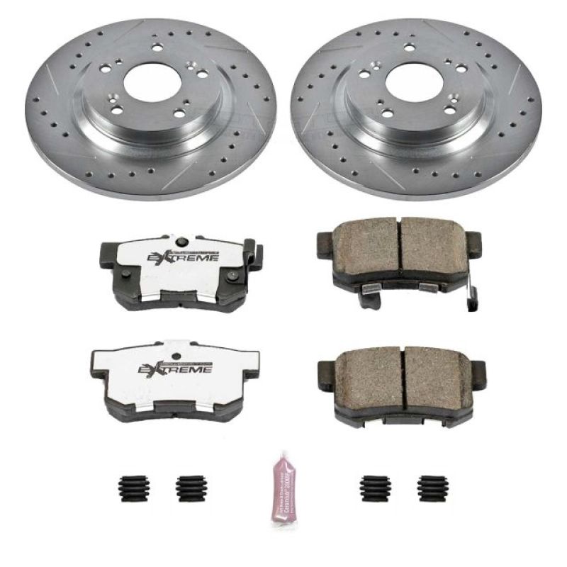 Power Stop 00-09 Honda S2000 Rear Z26 Street Warrior Brake Kit - K2310-26