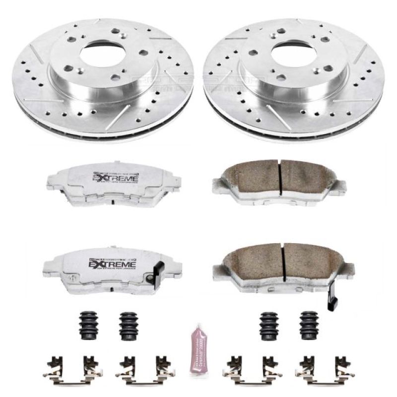 Power Stop 02-06 Acura RSX Front Z26 Street Warrior Brake Kit - K2386-26