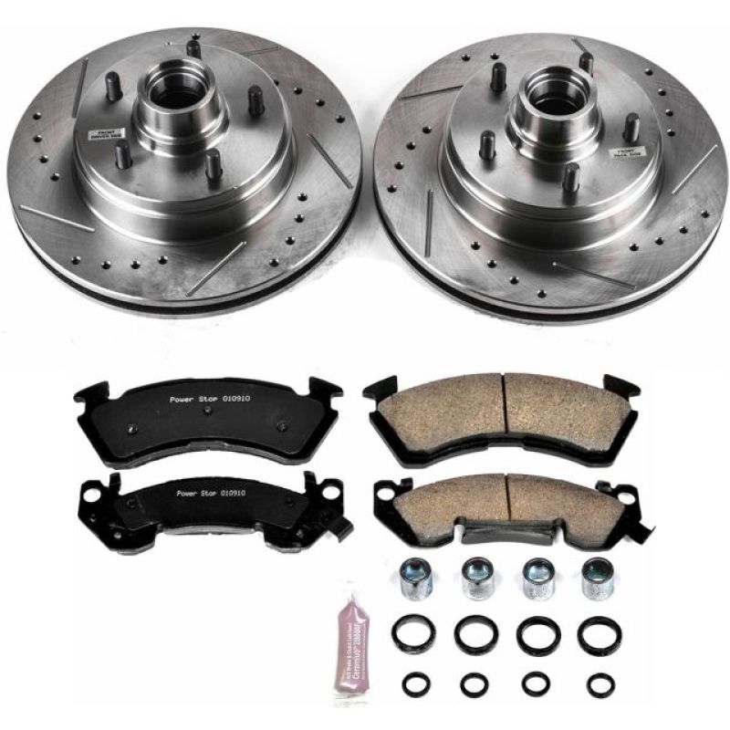 Power Stop 91-93 Chevrolet Caprice Front Z23 Evolution Sport Brake Kit - K2937