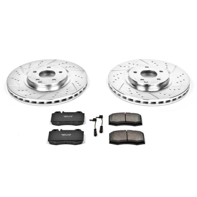 Power Stop 2004 Mercedes-Benz C230 Front Z23 Evolution Sport Brake Kit - K2950