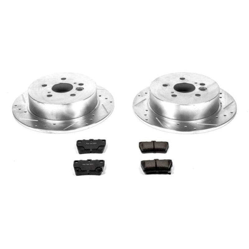 Power Stop 04-05 Toyota RAV4 Rear Z23 Evolution Sport Brake Kit - K3028