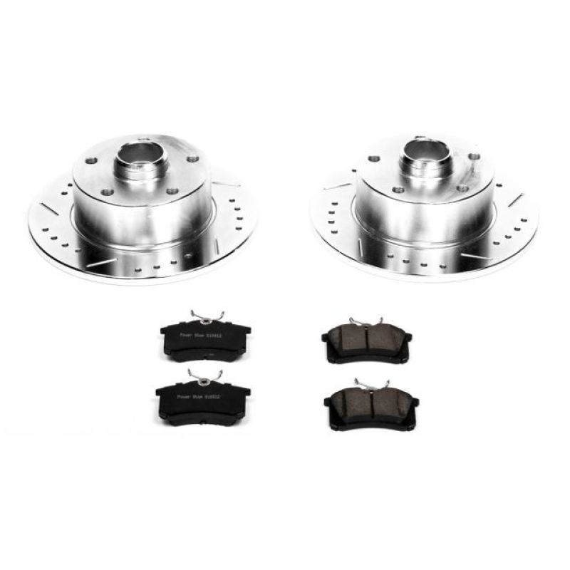 Power Stop 97-01 Audi A4 Rear Z23 Evolution Sport Brake Kit - K3064