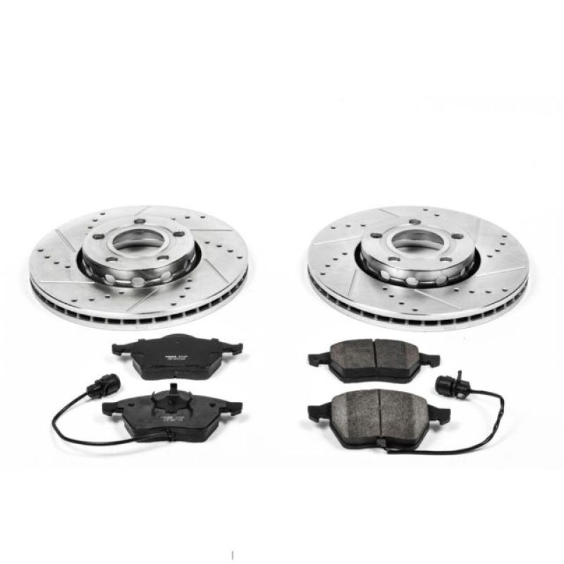 Power Stop 95-97 Audi A6 Front Z23 Evolution Sport Brake Kit - K3104