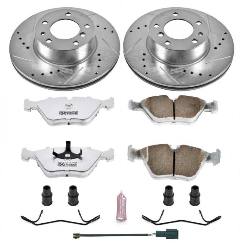 Power Stop 90-95 BMW 525i Front Z26 Street Warrior Brake Kit - K390-26