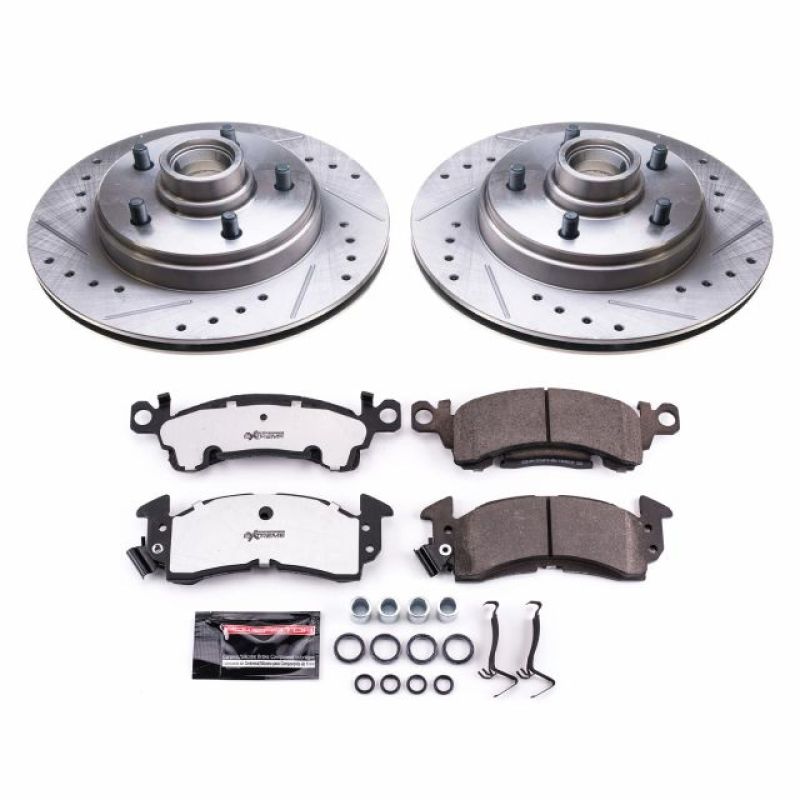 Power Stop 85-89 Buick Electra Front Z26 Street Warrior Brake Kit - K4535-26