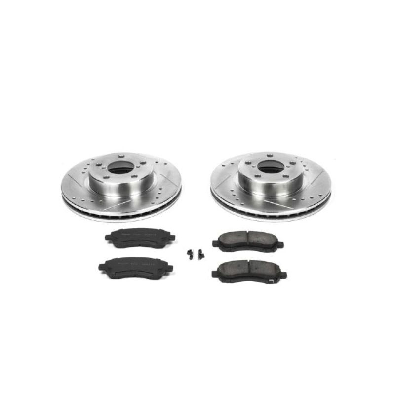 Power Stop 97-01 Subaru Impreza Front Z23 Evolution Sport Brake Kit - K445